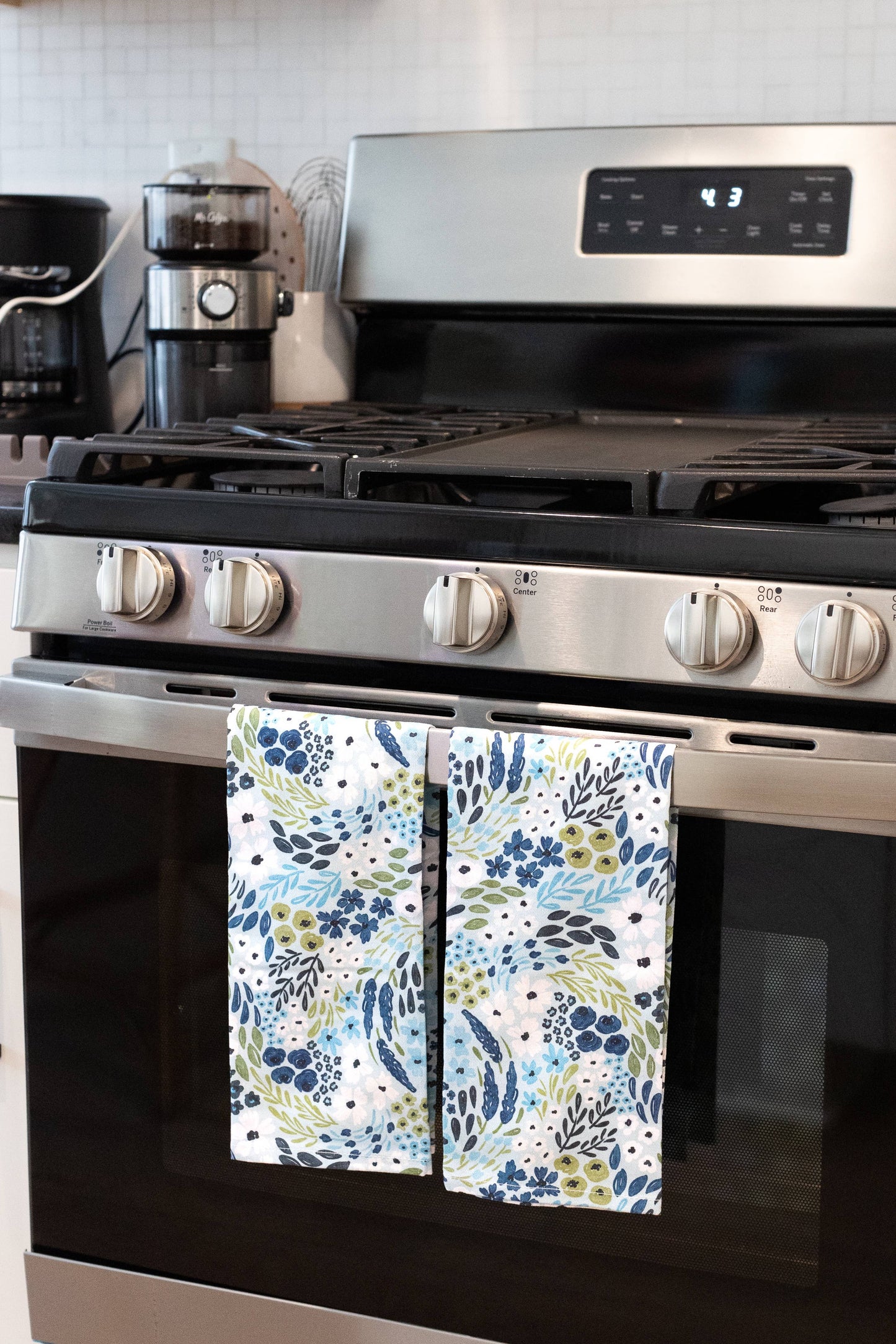 Waterfall Floral Tea Towels