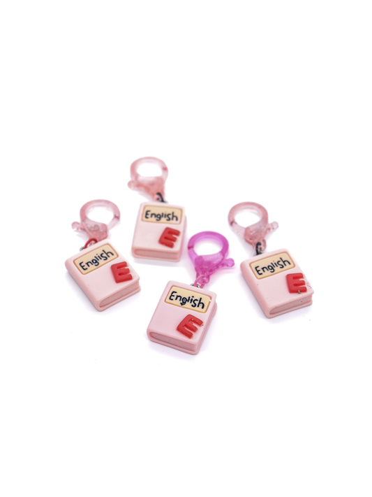 English Lit Lanyard Charm