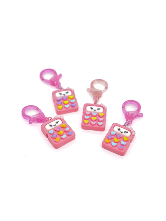 Crunching Numbers Lanyard Charm