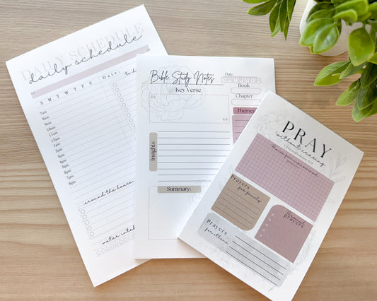 Faith Notepad Bundle