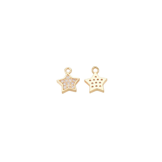 Crystal Star Charm