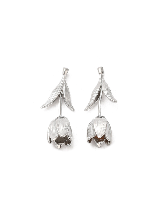 Etched Tulip Charm